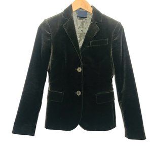 ASPESI Velvet Blazer Jacket  US 0 IT 38